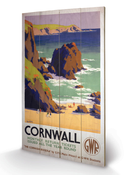 Pyramid: Cornwall - 5 (Stampa Su Legno 76X45Cm)