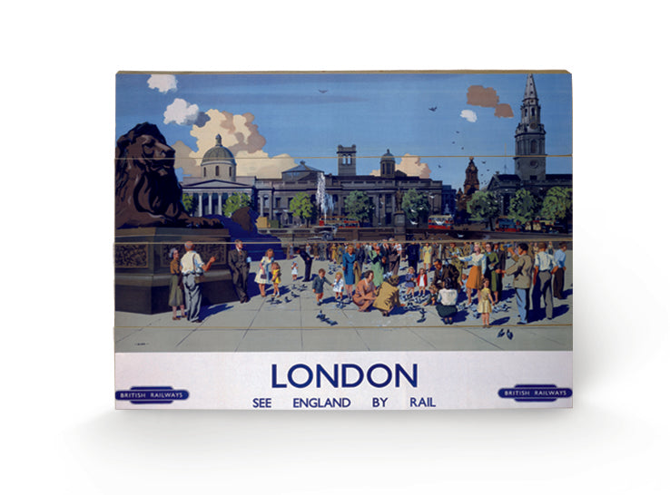 Pyramid: London: 09 (Stampa Su Legno 59X40Cm)