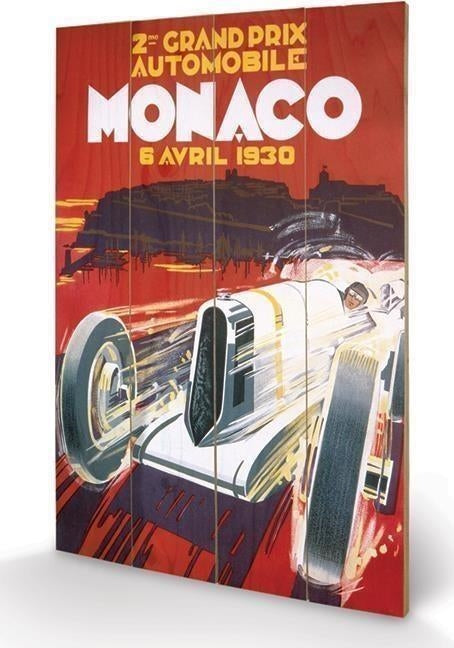 Pyramid: Monaco - 1 (Stampa Su Legno 59X40Cm)