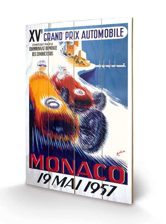 Pyramid: Monaco - 6 (Stampa Su Legno 59X40Cm)