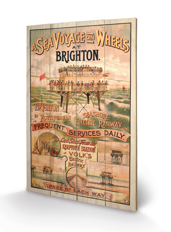 Pyramid: Brighton - 2 (Stampa Su Legno 59X40Cm)
