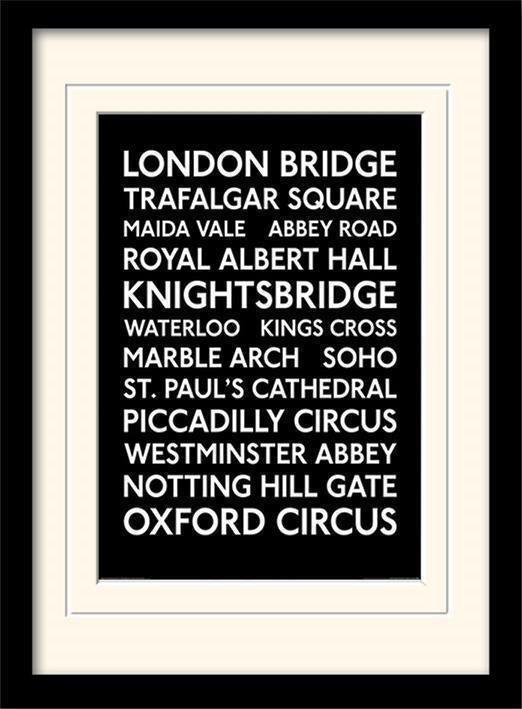 Pyramid: London Transport - 10 (Stampa In Cornice 30X40 Cm)