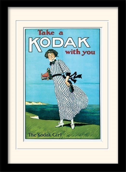 Pyramid: Kodak Girl (Stampa In Cornice 30X40 Cm)