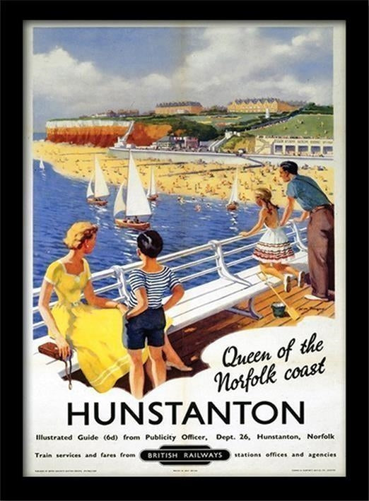 Pyramid: Hunstanton (Stampa In Cornice 30X40 Cm)
