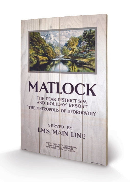 Pyramid: Matlock: 1 (Stampa Su Legno 59X40Cm)