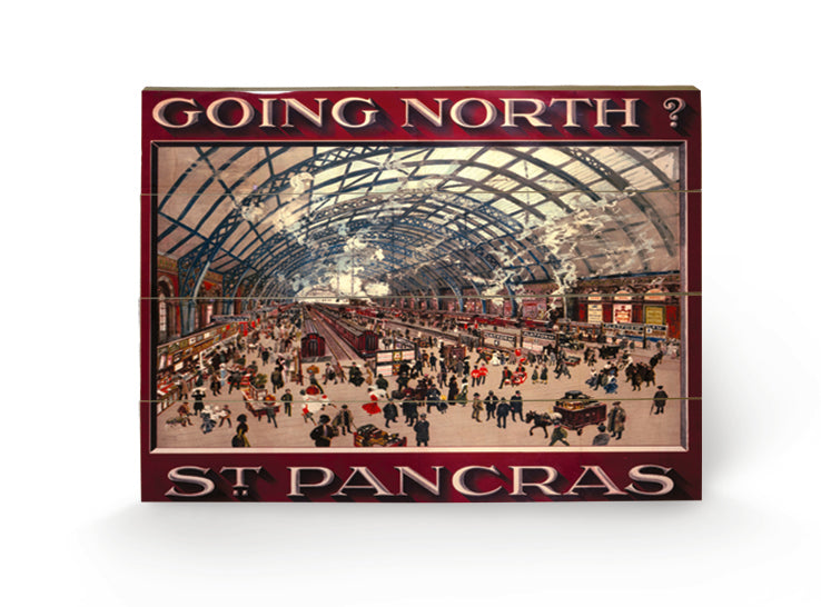 Pyramid: St Pancras (Stampa Su Legno 59X40Cm)