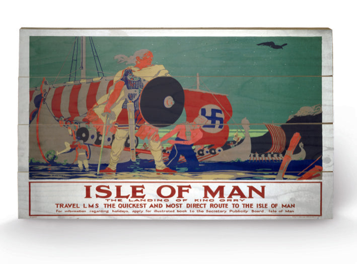 Pyramid: Isle Of Man - 2 (Stampa Su Legno 76X45Cm)