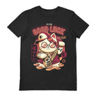 Ilustrata - Lucky Cat (Black) T-Shirt