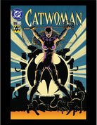 Batman Comic Covers (Comic Catwoman) Collector Print (Framed)