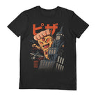 Ilustrata - Pizza Kong Black T-Shirt Xxl