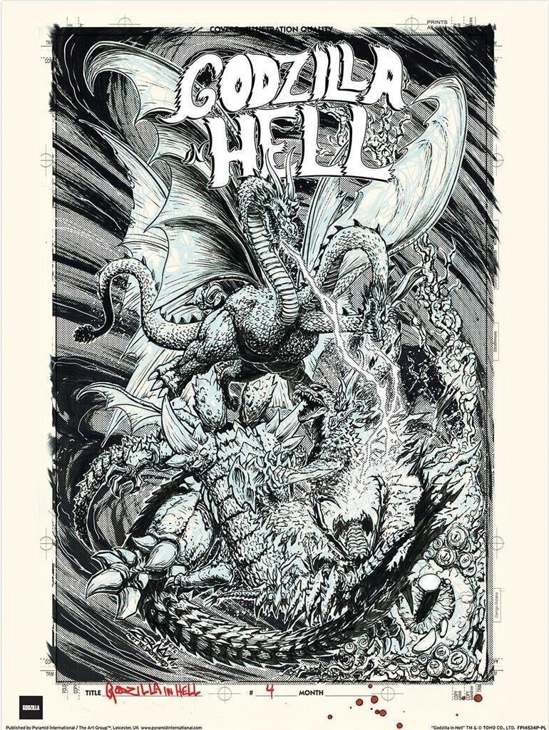Godzilla (Godzilla In Hell) Collector Print (Loose)