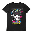 Sanrio (Kuromi Cmyk) Black Xl Unisex T-Shirt