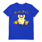 Sanrio (Pompompurin 4 Friends) Royal Blue L Unisex T-Shirt