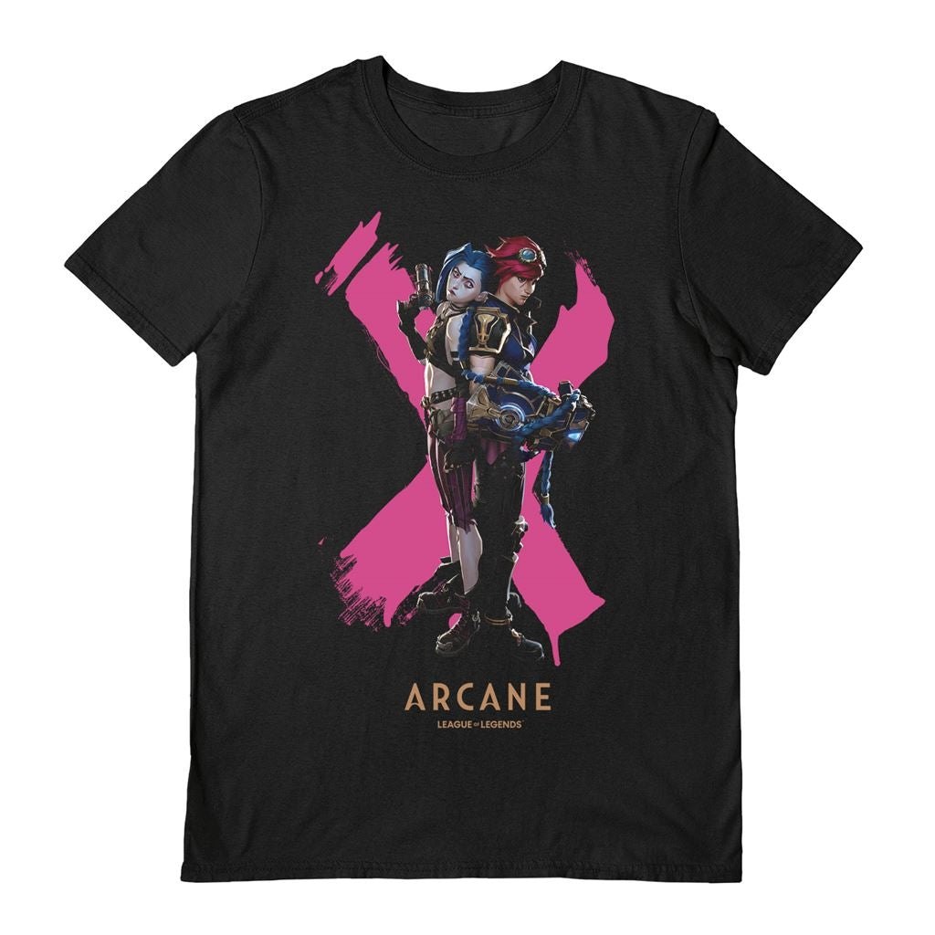 Arcane (Duo) Black Unisex T-Shirt