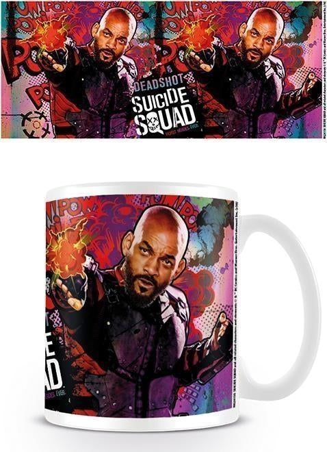 Dc Comics: Pyramid - Suicide Squad - Deadshot Crazy (Tazza)
