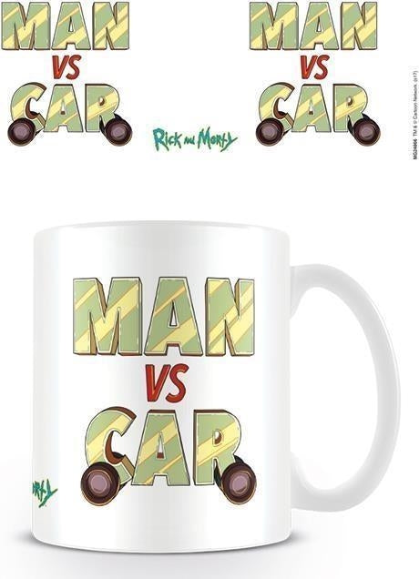 Rick And Morty: Pyramid - Man Vs Car (Tazza)