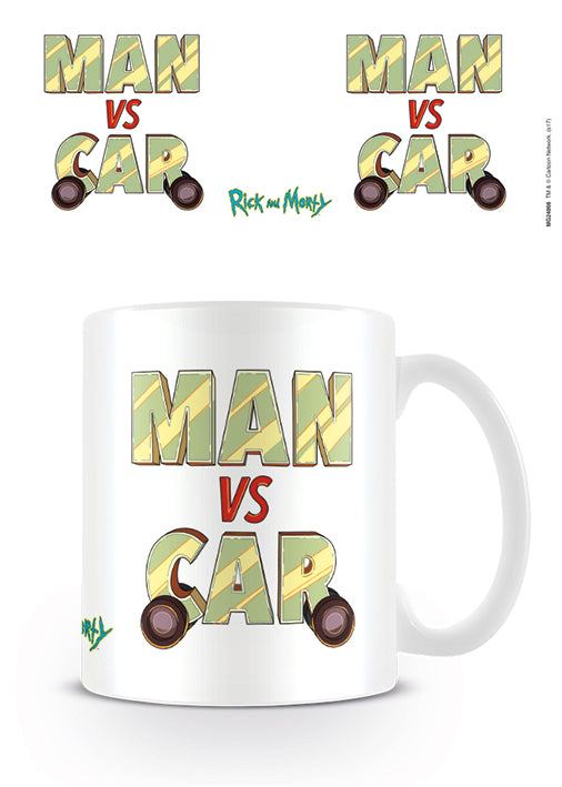 Rick And Morty: Pyramid - Man Vs Car (Tazza)