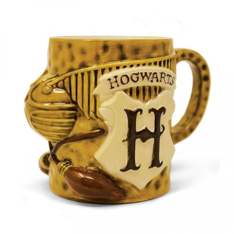 Harry Potter: Quidditch 3D Sculpted -Shaped Mug- (Tazza Sagomata)