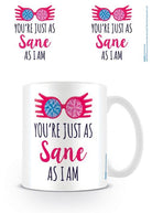 Harry Potter: Just As Sane -Mug- (Tazza)