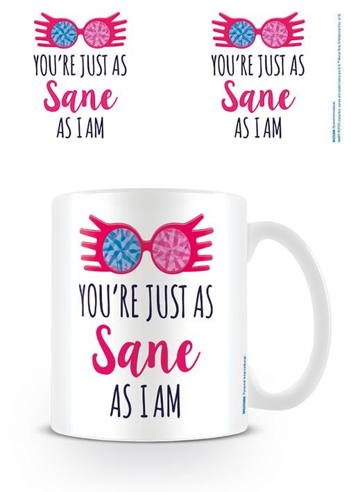 Harry Potter: Just As Sane -Mug- (Tazza)