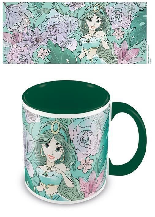 Disney: Aladdin - Floral Jasmine (Coloured Inner Mug / Tazza)