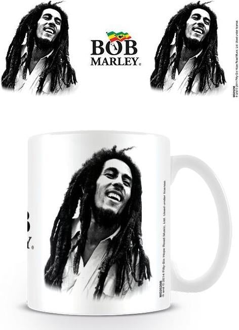 Bob Marley: Pyramid - B&W (Mug / Tazza)