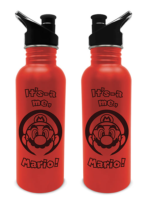 Nintendo: Pyramid - Mario Metal Canteen Bottle (Bottiglia)