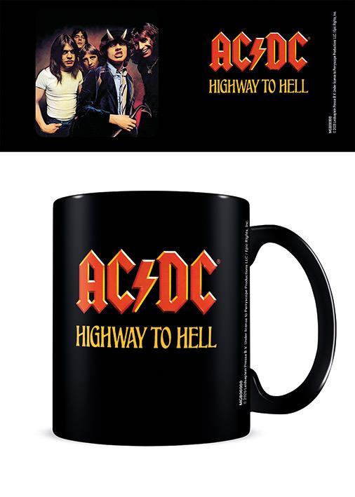 Ac/Dc: Pyramid - Highway To Hell (Black Mug / Tazza)