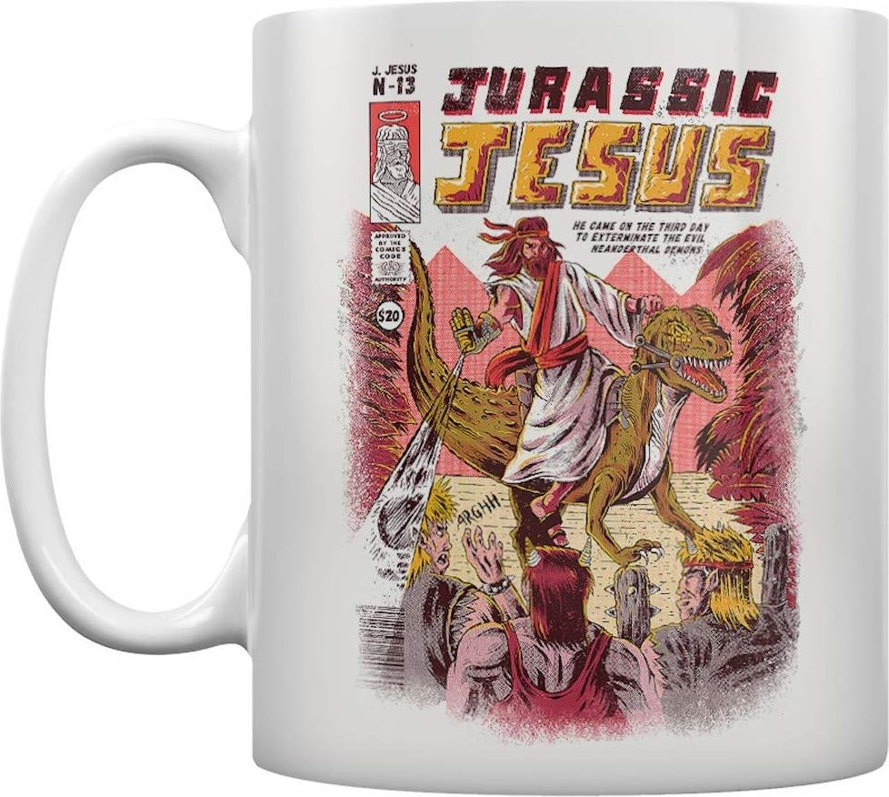 Ilustrata: Pyramid - Jurassic Jesus (Mug / Tazza)