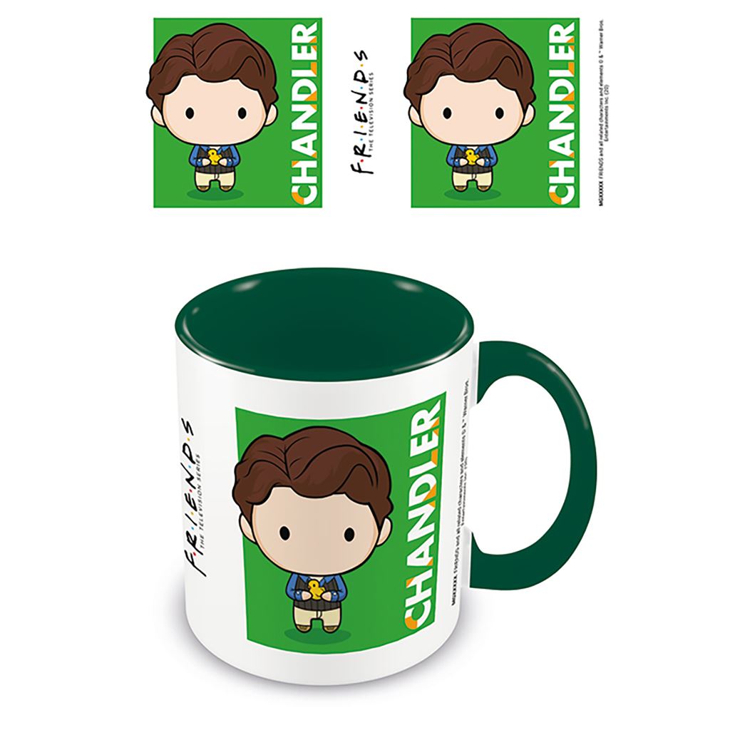Friends: Pyramid - Chandler Chibi) (Green Inner C Mug / Tazza)