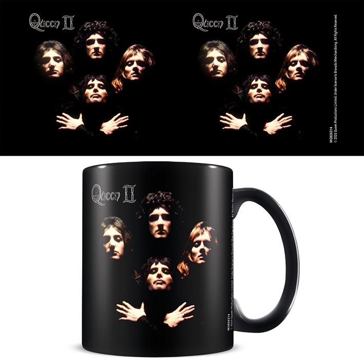 Queen: Queen Ii Black Pod Mug (Tazza)