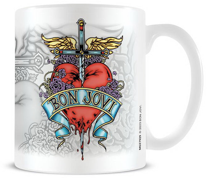 Bon Jovi: Pyramid - Dagger Heart Everyday (Mug / Tazza)
