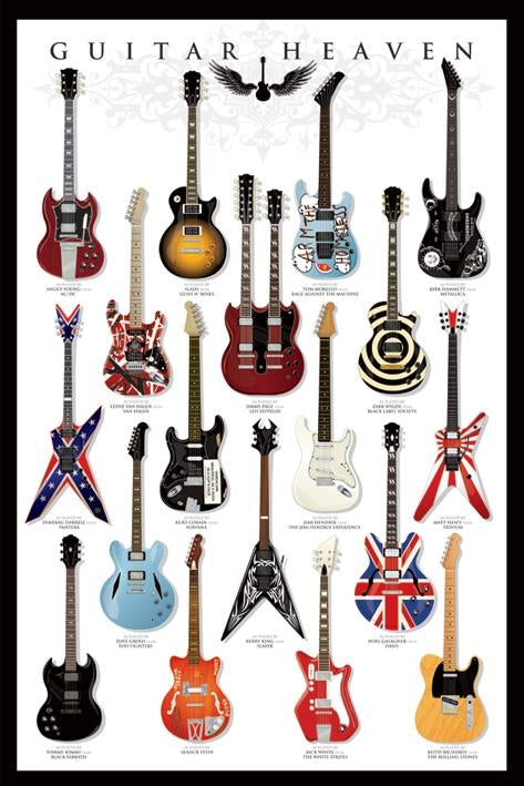 Pyramid: Guitar Heaven (Poster Maxi 61X91,5 Cm)