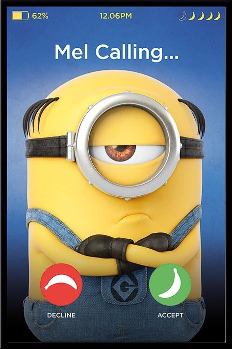 Minions: Pyramid - Despicable Me 3 - Mel Calling (Poster Maxi 61X91,5 Cm)