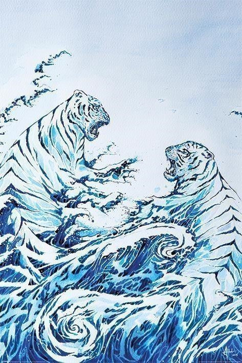 Marc Allante: Pyramid - The Crashing Waves (Poster Maxi 61X91,5 Cm)