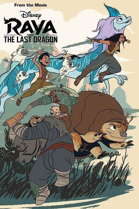 Disney: Pyramid - Raya And The Last Dragon: Jump Into Action (Poster Maxi 61X91,5 Cm)