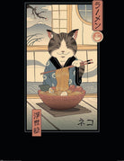Vincent Trinidad: Pyramid - Neko Ramen Ukiyoe Maxi Poster (Poster Maxi 61X91,5 Cm)