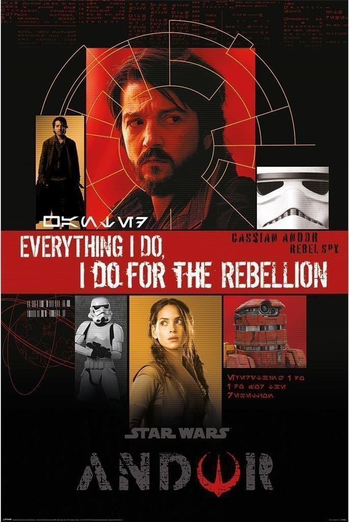 Star Wars: Pyramid - Andor (For The Rebellion (Poster Maxi 61X91,5 Cm)