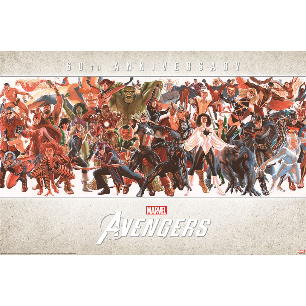 Avengers (By Alex Ross) Maxi Poster