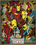 Marvel: Pyramid - Iron Man Retro (Poster Mini 40x50 Cm)