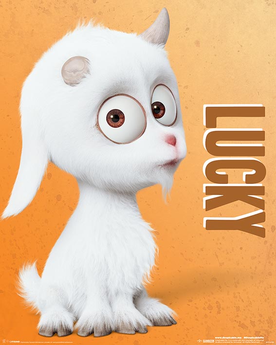 Minions: Pyramid - Despicable Me 3 - Lucky (Poster Mini 50x40cm)