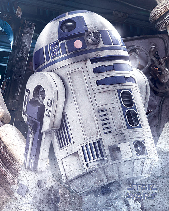 Star Wars: Pyramid - The Last Jedi - R2-D2 Droid (Poster Mini 40x50 Cm)