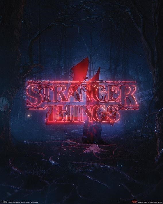 Stranger Things: Pyramid - Season 4 Teaser (Poster Mini 40x50 Cm)