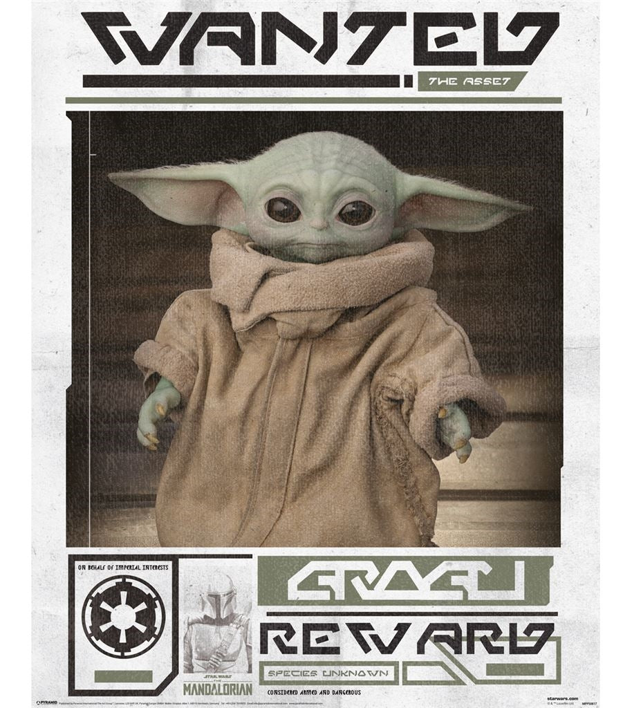 Star Wars: The Mandalorian (Grogu Wanted) Mini Poster