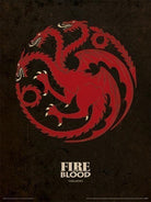 Game Of Thrones: Pyramid - Targaryen (Stampa 30X40 Cm)