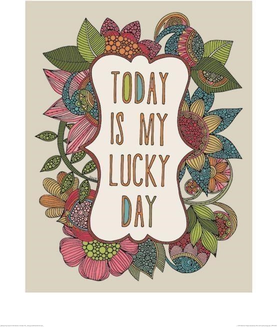 Pyramid: Valentina Ramos: Today Is My Lucky Day (Stampa 50X40 Cm)