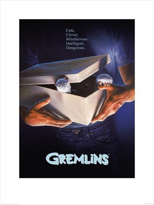 Gremlins: Pyramid - One-Sheet - Gizmo -Art Print 80X60cm- (Stampa)