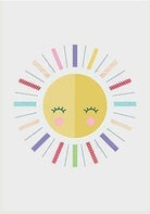 Pyramid: Little Design Haus: Sun (Stampa Montata 24X30 Cm)