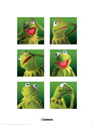 Muppets (The): Pyramid - Kermit Boxes 30X40 Cm (Art Print / Stampa)