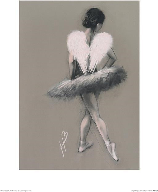 Pyramid: Hazel Bowman: Angel Wings Iii (Stampa 30X40 Cm)